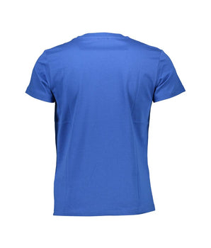 Diesel Blue Cotton Men T-Shirt