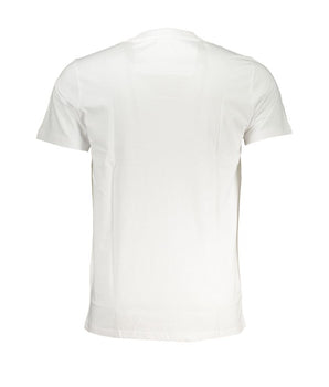 Cavalli Class White Cotton T-Shirt