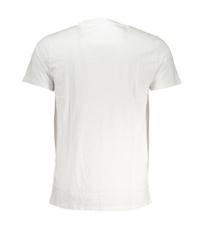 Cavalli Class White Cotton T-Shirt