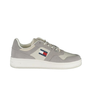 Tommy Hilfiger Gray Polyester Sneaker