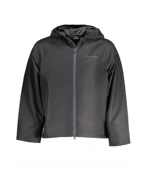 Calvin Klein Black Polyester Men's Jacket