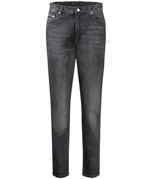 Calvin Klein Black Cotton Women Jeans
