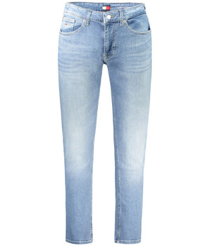 Tommy Hilfiger Blue Cotton Men Jeans