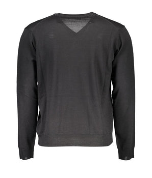 Romeo Gigli Black Wool Men Sweater