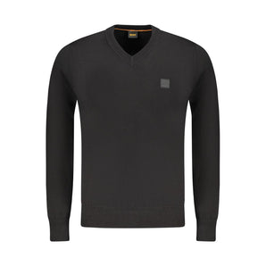 Hugo Boss Black Cotton Sweater