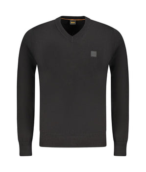 Hugo Boss Black Cotton Sweater