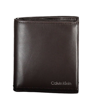 Calvin Klein Men's Brown Leather Wallet