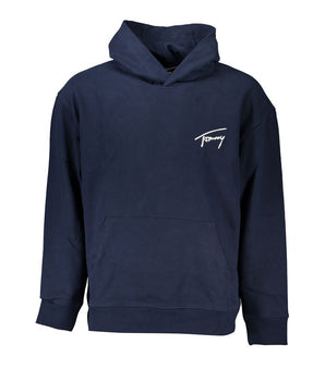 Tommy Hilfiger Blue Cotton Men Sweatshirt