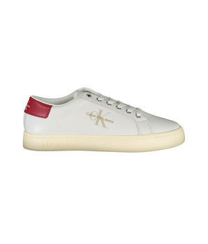 Calvin Klein Eco-Conscious White Lace-up Sneakers