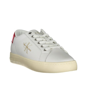 Calvin Klein Eco-Conscious White Lace-up Sneakers