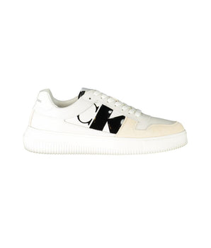 Calvin Klein White Polyester Sneaker