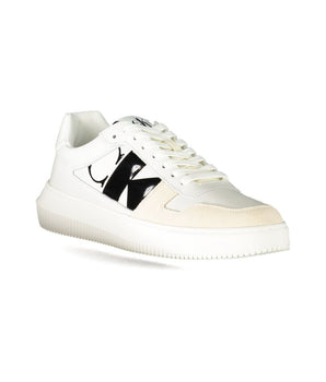 Calvin Klein White Polyester Sneaker