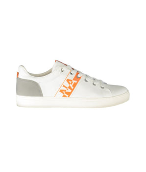 Napapijri White Polyester Sneaker