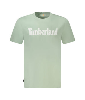 Timberland Green Cotton T-Shirt