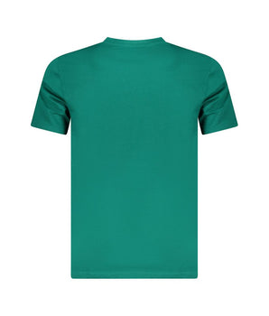 Cavalli Class Green Cotton T-Shirt