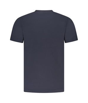Cavalli Class Blue Cotton Men T-Shirt