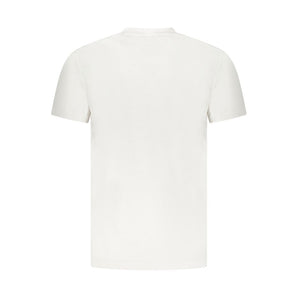 Cavalli Class White Cotton Men T-Shirt