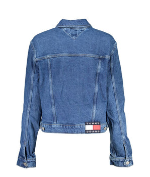 Tommy Hilfiger Blue Cotton Women Jacket