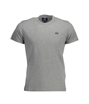 La Martina Brown Cotton Men T-Shirt