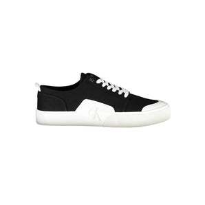 Calvin Klein Black Recycled Material Men's Sneakers