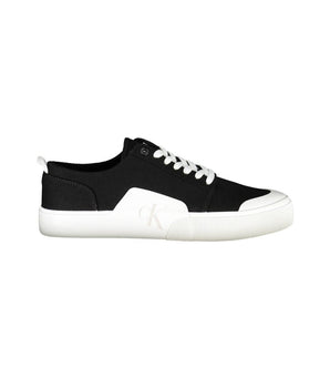 Calvin Klein Black Recycled Material Men Sneaker