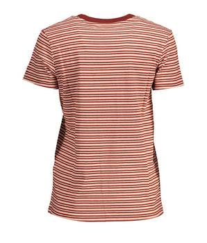 Levi's Red Cotton Women T-Shirt