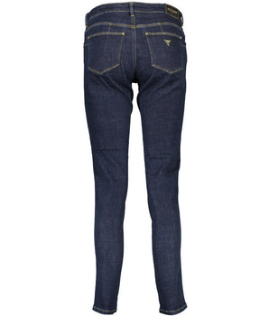 Guess Jeans Blue Cotton Jeans Denim