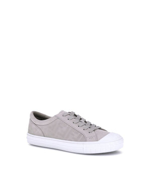 Fendi Beige Rubber Low Top Sneakers