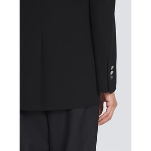 Balmain Black Viscose Blazer