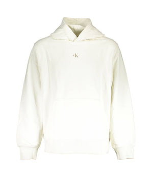 Calvin Klein White Cotton Men Sweater