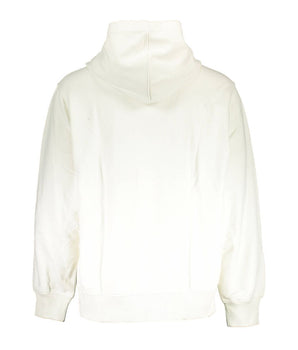 Calvin Klein White Cotton Men Sweater