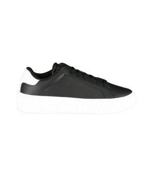 Tommy Hilfiger Men's Black Polyethylene Sneakers