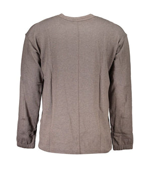 Calvin Klein Brown Cotton Men Sweater