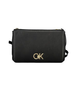 Calvin Klein Black Polyester Handbag
