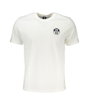 North Sails White Cotton T-Shirt
