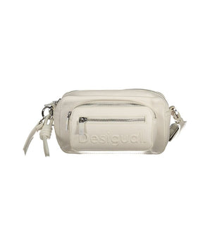 Desigual White Polyethylene Bag