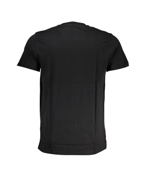 Cavalli Class Black Cotton T-Shirt