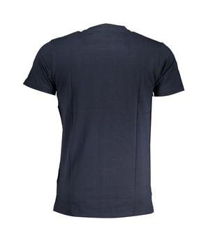 Cavalli Class Blue Cotton T-Shirt