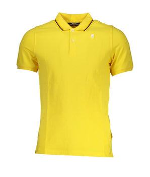 K-WAY Sunny Yellow Contrast Detail Polo