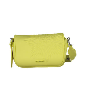 Desigual Yellow Polyethylene Bag