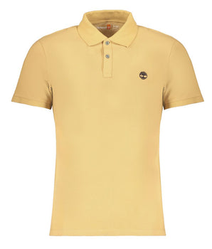 Timberland Beige Cotton Polo Shirt