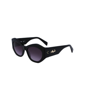 Liu Jo Black Acetate Women Sunglass