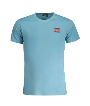 Norway 1963 Light Blue Cotton Men T-Shirt