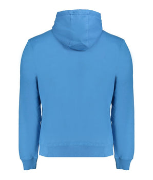 Napapijri Blue Cotton Men Sweater