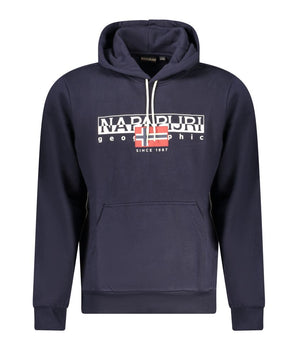 Napapijri Blue Cotton Sweatshirt