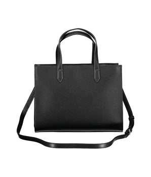 Mario Valentino Black Polyethylene Women Handbag