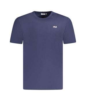 Fila Blue Cotton Men T-Shirt