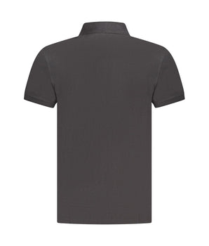 Timberland Black Cotton Men Polo Shirt