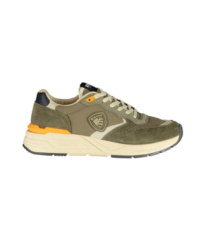 Blauer Green Polyester Men Sneaker