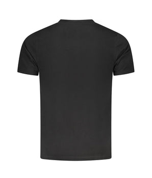 Cavalli Class Black Cotton T-Shirt